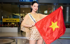 Á hậu Bùi Khánh Linh chính thức lên đường sang Ai Cập tham dự Miss Intercontinental 2024