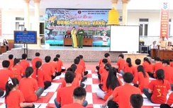 Thái Bình: Học sinh thi Rung chuông vàng về ATGT