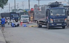 Long An: Xe máy va chạm xe tải, người đàn ông Hàn Quốc tử vong