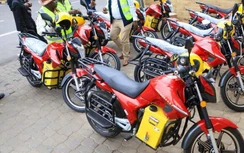 Rwanda cấm xe ôm chạy xăng để bảo vệ môi trường