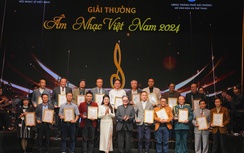 Vinh danh 76 tác phẩm tại lễ trao giải thưởng âm nhạc Việt Nam năm 2024