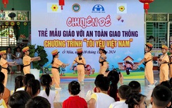 Cần Thơ: Giáo dục an toàn giao thông cho trẻ ngay từ lứa tuổi mẫu giáo