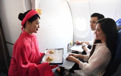 Hương vị Tết Việt trên những chuyến bay đầu năm mới