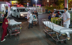Xuyên đêm mùng 2 Tết cấp cứu nhiều ca tai nạn giao thông tại Bệnh viện Chợ Rẫy