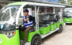 Bố trí xe điện phục vụ khách vãn cảnh chùa Hương thế nào?