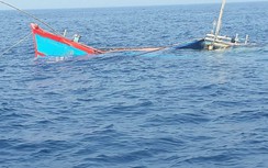 Tàu cá Quảng Nam bị đâm chìm khi đang hành nghề trên biển