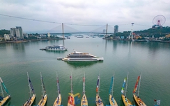 Các thuyền buồm vòng quanh thế giới Clipper Race đã đến Quảng Ninh