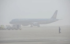 Nhiều chuyến bay không thể hạ cánh do sân bay Vinh dày đặc sương mù
