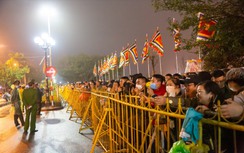 Hơn 2.500 công an đảm bảo an ninh trật tự lễ khai ấn đền Trần Nam Định