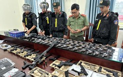 Công an Quảng Ngãi triệt phá kho vũ khí chứa gần trăm khẩu súng