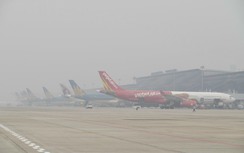 Sương mù dày đặc, hàng không "siết" quy định an toàn