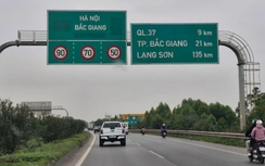 QL1 giới hạn tốc độ theo làn như cao tốc ở Bắc Ninh: Mỗi ngày có hơn 50 người vi phạm
