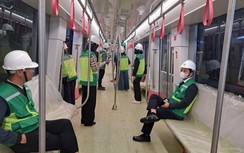 Chạy thử metro Nhổn - ga Hà Nội