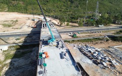 Tăng tốc đưa nút giao kết nối QL1 với cao tốc Cam Lâm - Vĩnh Hảo về đích