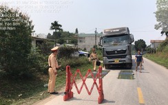 Xe moóc rào chở quá tải 137% từ Tuyên Quang đi Hà Giang