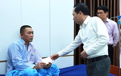Lãnh đạo tỉnh Hà Giang thăm hỏi nạn nhân vụ tai nạn tại Tuyên Quang