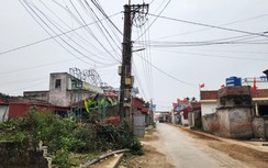 Thái Bình: Nhiều dự án giao thông chậm tiến độ do cột điện