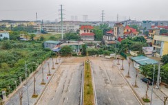 Đường nối khu đô thị Xuân Phương đi quốc lộ 32 vẫn dang dở sau nhiều năm thi công