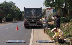 Xe chở cát quá tải lộng hành ở Đắk Lắk: CSGT đang xác minh, xử lý