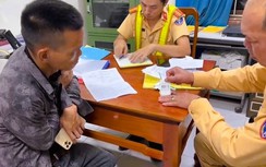 Quảng Trị: Lái xe đầu kéo dương tính ma túy, không bằng lái bị phạt 46 triệu đồng