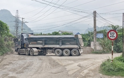 Đồng Hỷ, Thái Nguyên: Chủ mỏ đá tiếp tay xe quá tải tàn phá đường