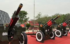 Cận cảnh dàn pháo phục vụ Lễ kỷ niệm 70 năm Chiến thắng Điện Biên Phủ
