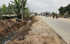 Hải Dương: Ngổn ngang công trường đường tỉnh 391, nghi vấn gây nứt nhà dân