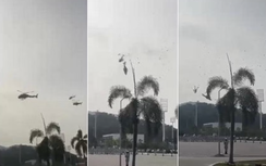 Nóng: Hai trực thăng quân sự Malaysia đâm nhau trên không, 10 người thiệt mạng