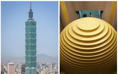 Thiết bị giúp tòa nhà 508m cao nhất Đài Loan đứng vững giữa động đất