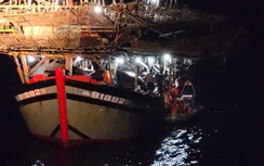 11 giờ vượt sóng cứu ngư dân Quảng Nam đột quỵ não trên biển