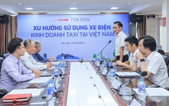 Trực tiếp: Tọa đàm "Xu hướng sử dụng xe điện kinh doanh taxi tại Việt Nam"