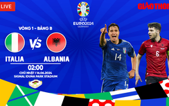 Link xem trực tiếp Italy vs Albania (2h ngày 16/6), bảng B EURO 2024