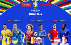 Trực tiếp bóng đá hôm nay, TV360 VTV2 trực tiếp EURO 2024 ngày 17/6