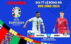 Soi tỷ lệ Slovenia vs Serbia (20h ngày 20/6), bảng C EURO 2024