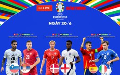 Trực tiếp EURO 2024, VTV3 trực tiếp bóng đá hôm nay 21/6