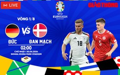 Trực tiếp Đức vs Đan Mạch (2h ngày 30/6), vòng 1/8 EURO 2024