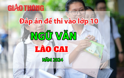 Đáp án đề thi tuyển sinh lớp 10 môn Ngữ văn Lào Cai năm 2024