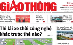 Tin mới nhất, hay nhất trên Báo Giao thông ngày 4/6/2024