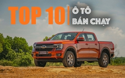 TOP 10 ô tô bán chạy tháng 6/2024