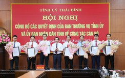 Thái Bình: Bổ nhiệm, luân chuyển nhiều lãnh đạo chủ chốt