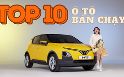 TOP 10 xe bán chạy nhất tháng: VinFast VF 5 đứng đầu