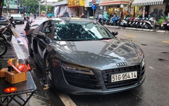 Cận cảnh siêu xe Audi R8 dùng số sàn độc nhất Việt Nam