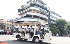 Hà Nội đề xuất cho xe điện 4 bánh kết nối metro, xe buýt