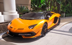 Cận cảnh hàng hiếm Lamborghini Aventador SVJ Roadster tại Việt Nam