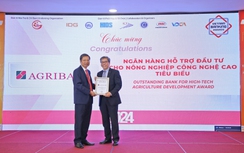 Agribank được vinh danh ba giải thưởng Ngân hàng Việt Nam tiêu biểu 2024