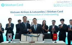 Vietnam Airlines "bắt tay" Shinhan Card phát hành thẻ đồng thương hiệu