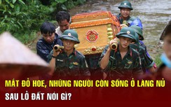 Video: Mắt đỏ hoe, những người còn sống ở làng Nủ sau lở đất nói gì?