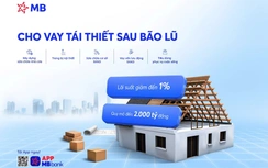 MB triển khai gói vay 2.000 tỷ hỗ trợ tái thiết cuộc sống cho khách hàng vùng bão lũ