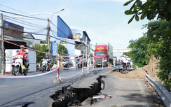Khắc phục sạt lở quốc lộ 80 qua Cần Thơ trong quý IV/2024