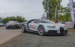 Kết thúc Gumball 3000, dân chơi Campuchia tự tay cầm lái Bugatti Chiron về nước